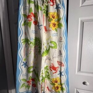 Calypso St. Barth Multicolor Wide Leg Pants